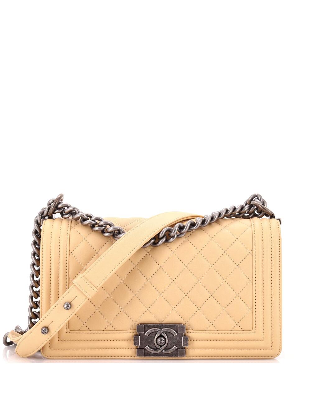 Chanel Boy Flap Bag Quilted Lambskin #342977C42B